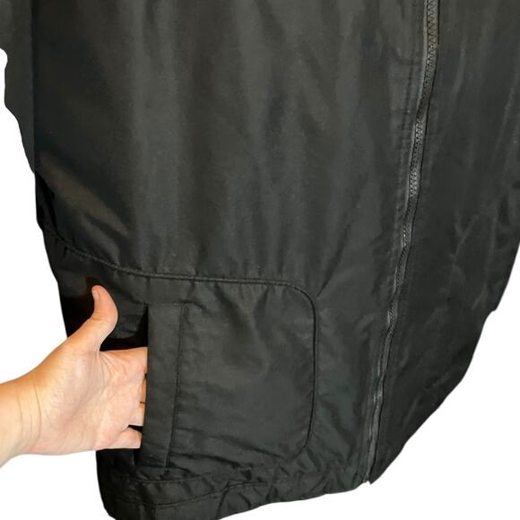Buffalo David Bitton Black Jacket XL Full Zip Lightweight Casual Outerwear - Picture 5 of 10